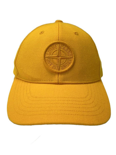 Stone island cap ylw - island,