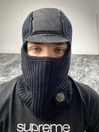Stone island balaclava wool - stone,