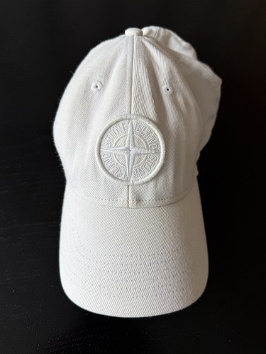 Stone island white canvas - stone,