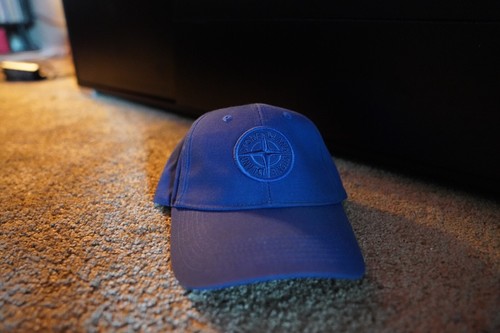 Light blue stone island - , hat